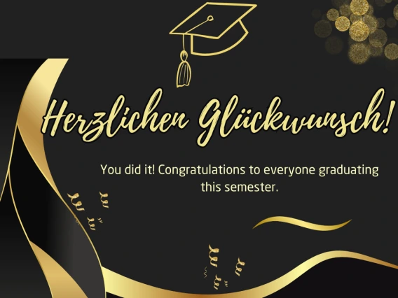 Herzlichen Glückwunsch
